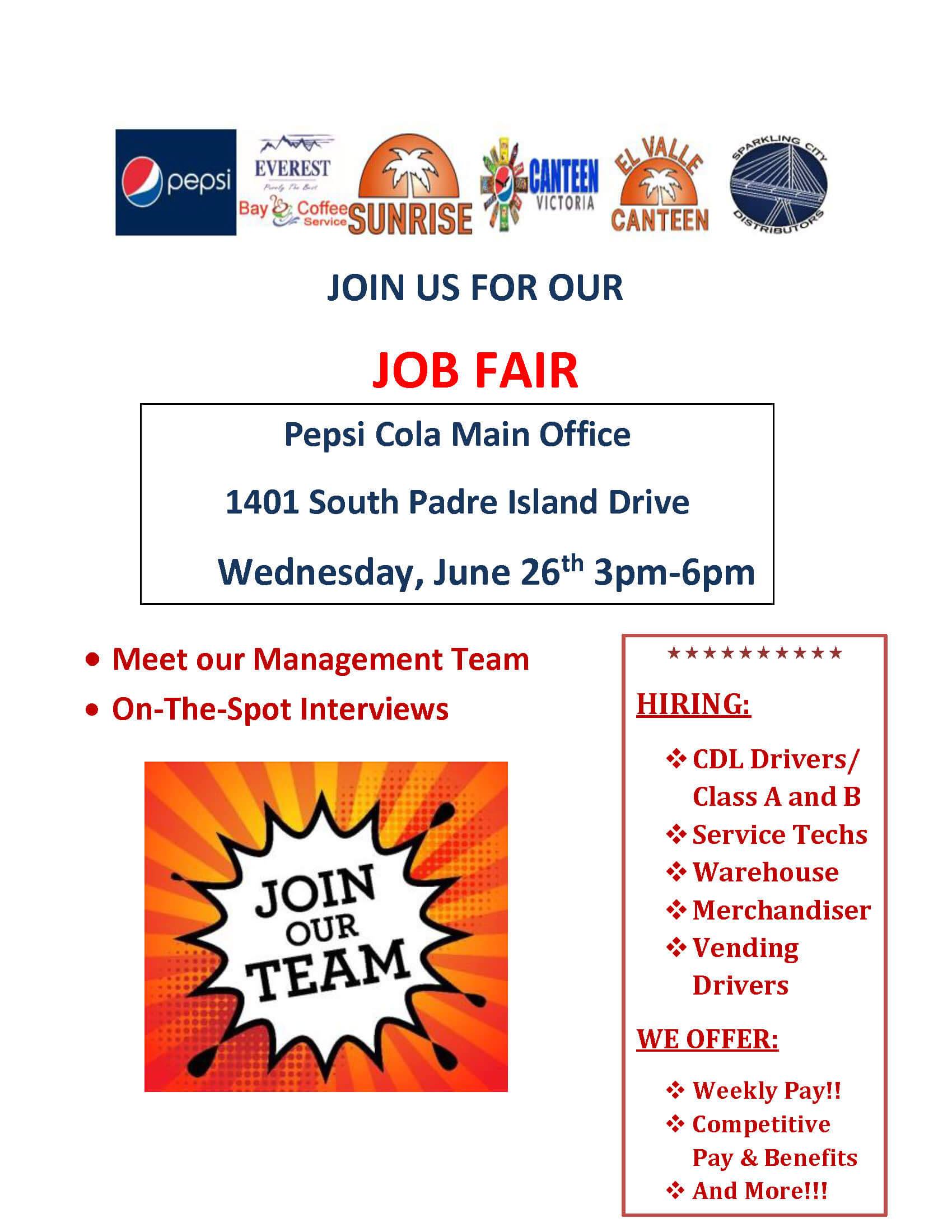 Oneta JOB FAIR FLYER (1)